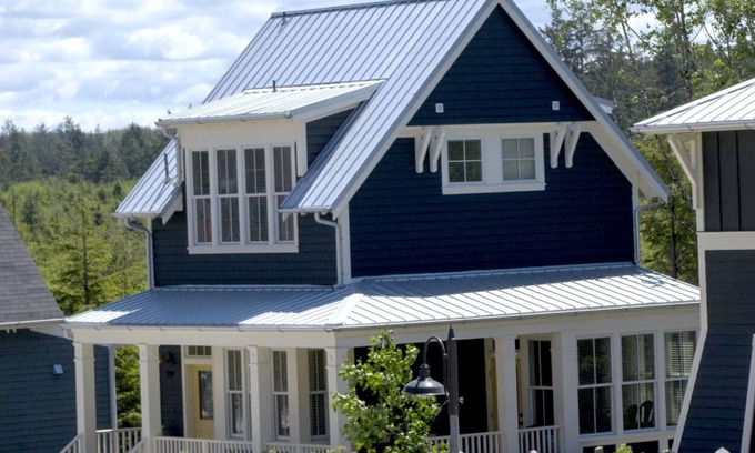 Seabrook House | Seabrook's Ampersand, a comfortable and cozy home, enjoy the private hot tub!
