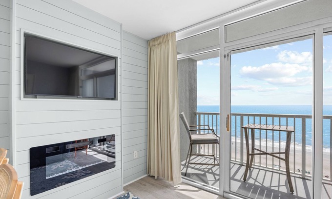 Arcadian Shores Condo | Seawatch #1012-Luxury Oceanfront-1bd/1ba-LazyRiver-10 Hot Tubs-6 Pools