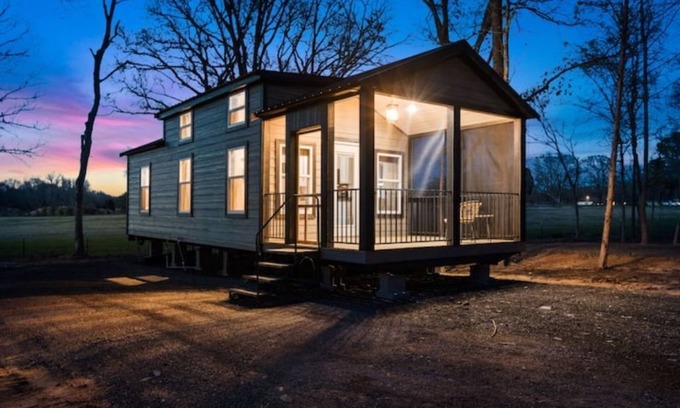 Athens House | Secluded 2-bedroom tiny home, gated with dog park
