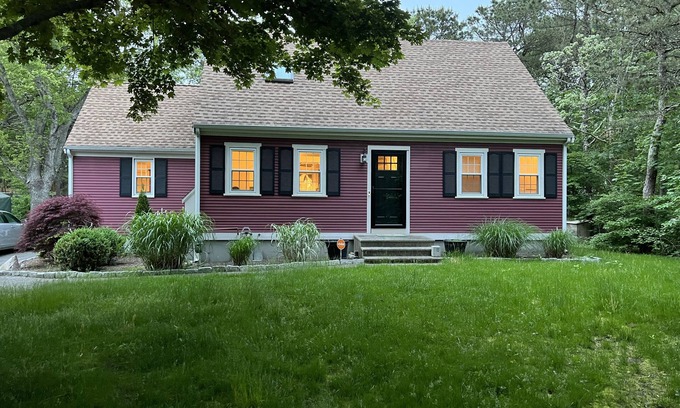 Mashpee House | Secluded 4-BR House in the Center of Cape Cod