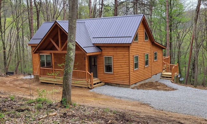 Rockbridge Cabin | Secluded, beautiful cabin with hot tub and fire pit in heart of Hocking Valley!