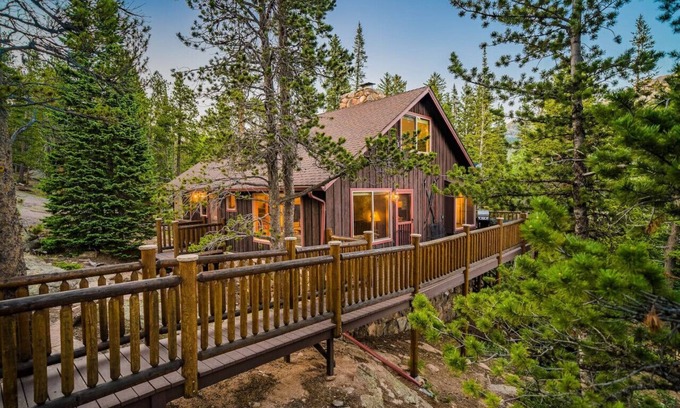 Estes Park Cabin | Secluded cabin on 10 acres. Brook, wildlife, views