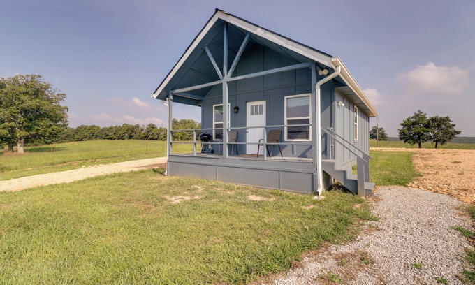 Compton Cabin | Secluded Compton Home: Natural Views & WFH Station