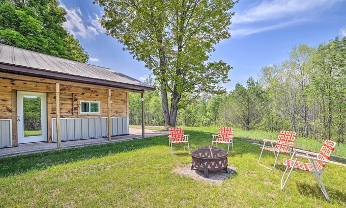Grayling Cabin | Secluded Getaway Near ORV, Equestrian Trails!