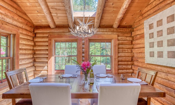 Neskowin Cabin | Secluded Haven with Hot Tub, Large Deck, Private Creek, 6 Minutes to Beach!