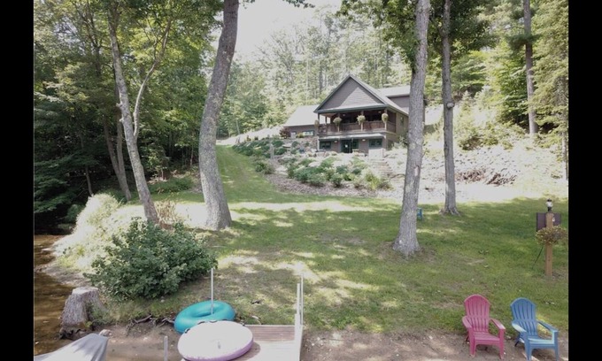 Shapleigh House | Secluded Lakefront Retreat Mousam Lake w/250ft of Sandy Beach - 2 Docks