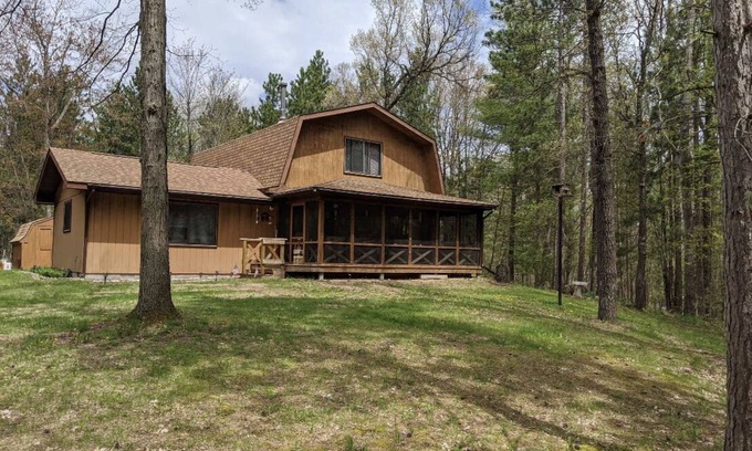 Grayling House | Secluded Retreat near the Au Sable River