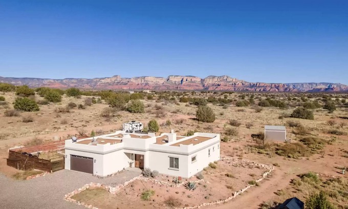 Sedona House | Secluded Sedona gem, surrounded by red rock views