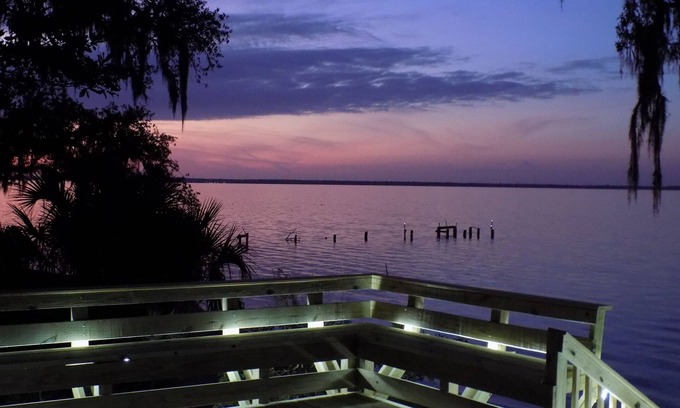 Florida Panhandle House | Secluded Waterfront property on Perdido Bay with a dock and private beach