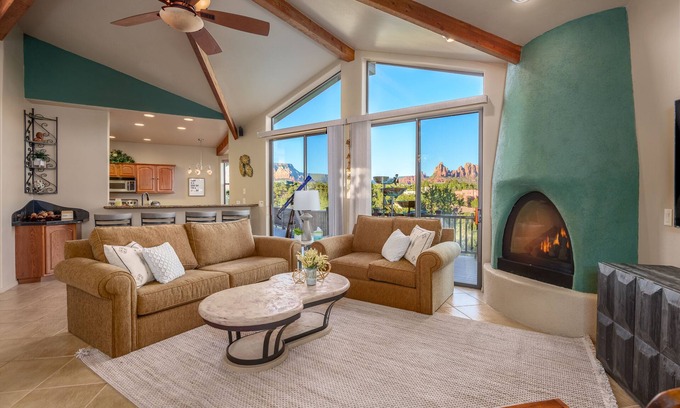 Sedona House | Sedona Sunset Chateau - AMAZING Red Rock views & centrally located