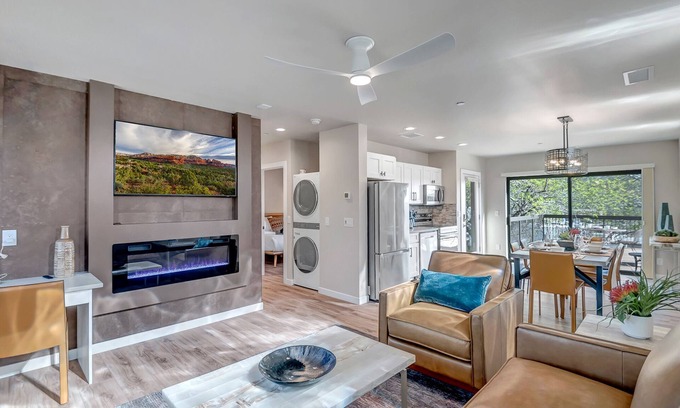 West Sedona Condo | Sedona Trailhead Suites B- 2 Bed Condo + Trail Access in West Sedona!