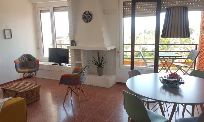 Aguadulce Apartment | See view, 500m from the beach,Aircon,WIFI,terrace