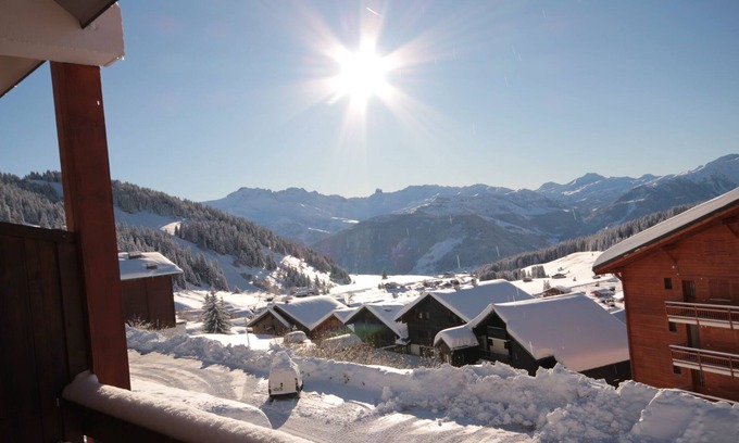 Les Saisies Apartment | Seizures: Studio - Separate cabin - 26 m2 garage and breathtaking view