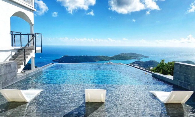 Estate Lilliendal and Marienhoj House | Selah Villa with Beautiful St. Thomas Harbour Views!