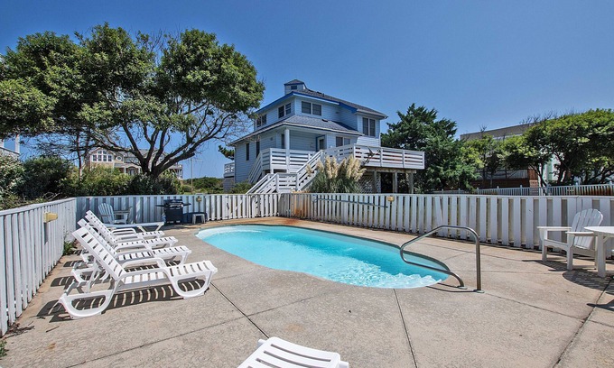 Whalehead Beach House | Semi-Oceanfront, Yard, Dogs Welcome, Pool, Close to beach Access, WL1020, Kookaburra