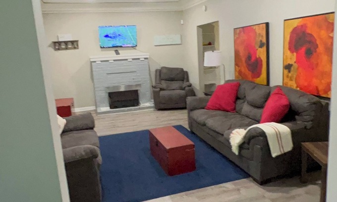 Mitchell House | Serene 2 bedroom home in residential neighborhood.