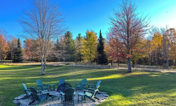Troy House | Serene 3-bed VT retreat w/firepit: ski, snowmobile, ATV, and hike near Jay Peak
