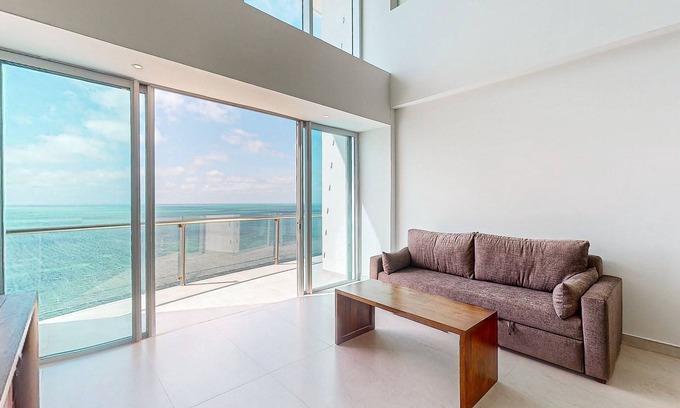 Cancun Apartment | Serene Beachfront Luxury in Cancun - Panoramic views, luxurious amenities