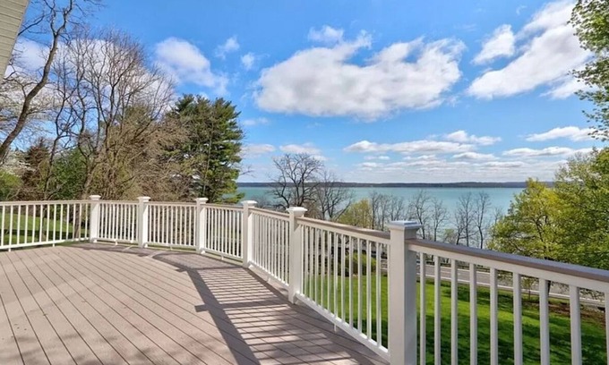 Seneca Falls House | Serene Cayuga Lakefront Home on Wine Trail, Boat Dock & Fire Pit