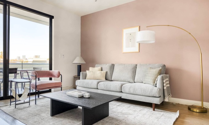 Palms Apartment | Serene Culver City 2BR w/Roof, walkable neighborhood, by Blueground