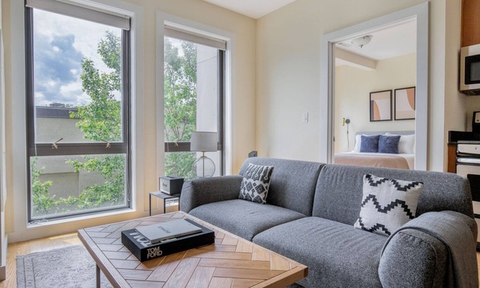 Fenway–Kenmore Apartment | Serene Fenway 1BR w/Gym & W/D, nr Dining & Shops, by Blueground