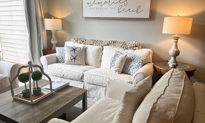 Seabrook Island Villa | Serene Modern Top Floor Villa Under the Ancient Oaks