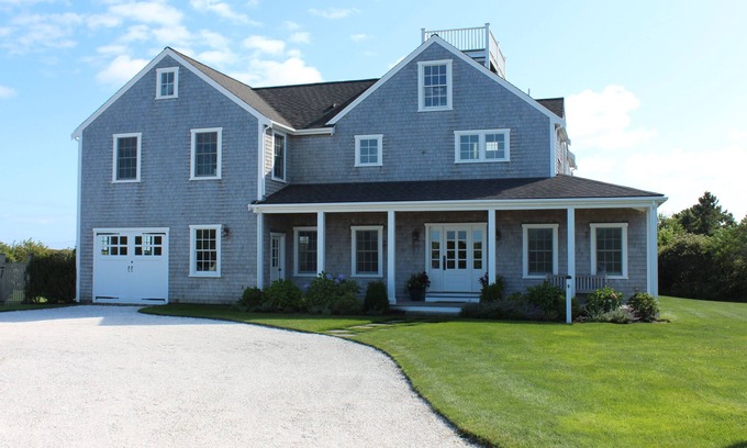 Madequecham House | Serene oasis that abuts 500 acres of conservation land near a secluded beach.