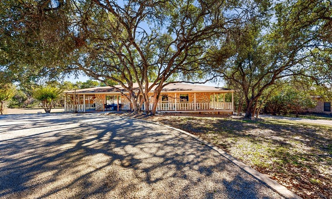 Wimberley House | Serene property with two living spaces and large outdoor space - dog-friendly