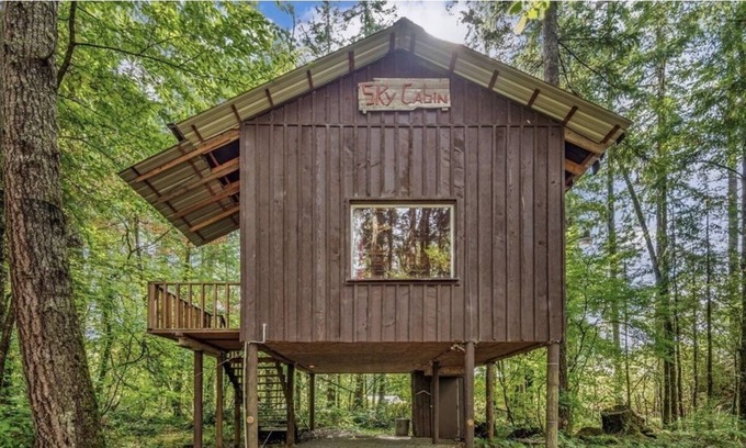 Castle Rock Cabin | Serene Sky Cabin in Castle Rock. 1bed/1bath + a loft , private, pet friendly