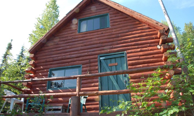 Funny River Cabin | Serenity Cabin - Kenai River Soaring Eagle Lodge And Cabins