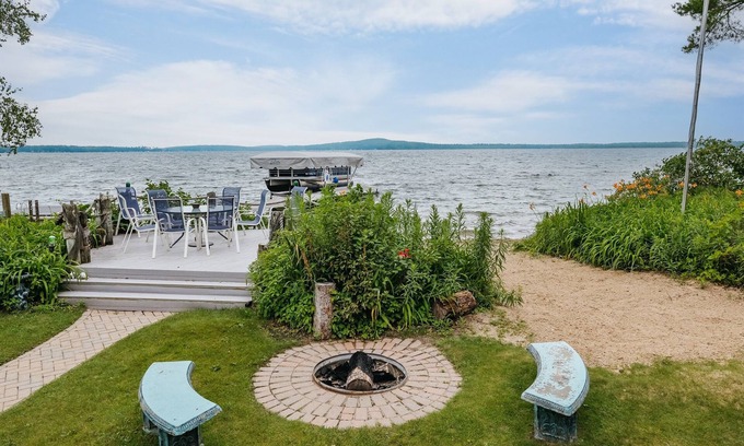 Williamsburg Ski Chalet | Serenity Shores on Lake Skegemog~ Boat, Ski & Sip!
