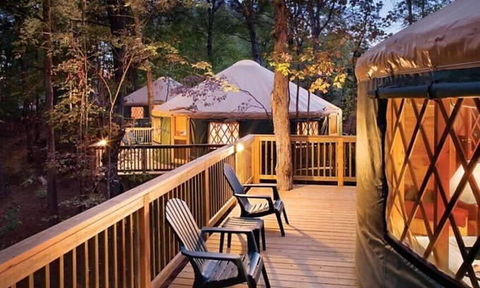 Gordonsville Condo | Shenandoah Crossing™ - 2 Bedroom 1 Bath Yurt