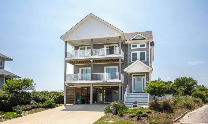 Ocean Sands House | Shiner Shore Shack: 1200 Ft to Beach Access, Pool, Hot Tub