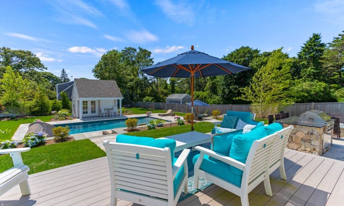 West Chatham House | Shore Daze: 096-C Luxury Living in Chatham with Pool and Hot Tub