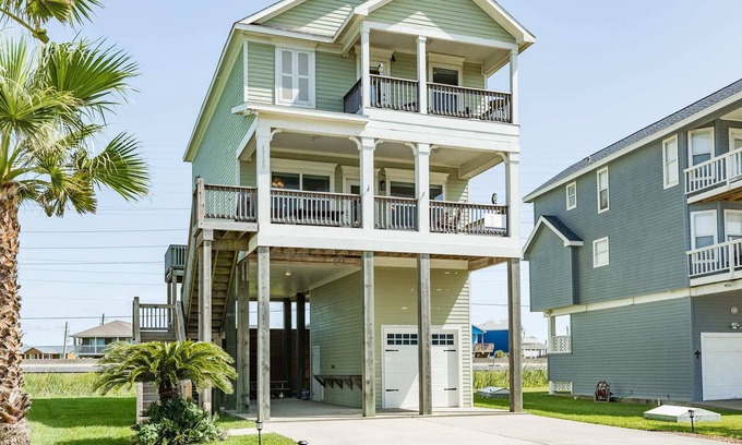Pointe San Luis House | Short Walk to Gulf Water & Beach, Pool Access!