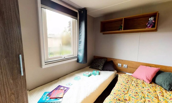 Coulanges House | Siblu – Domaine de Dugny * - Mobil home Wellness 3 hp Signature with air conditioning 8 people