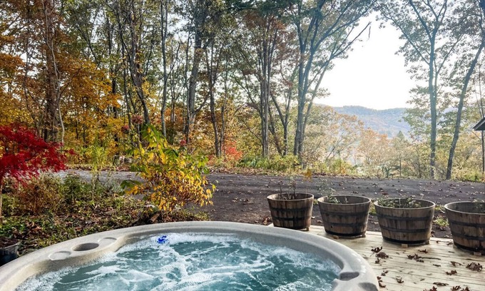 Waynesville House | Silver Linings - Dog-friendly home with a hot tub incredible mountain views