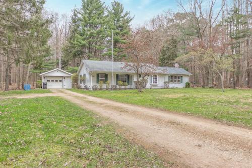 Fennville House | Silver Woods - New Vacation Rental - Lake Access Half a Mile away