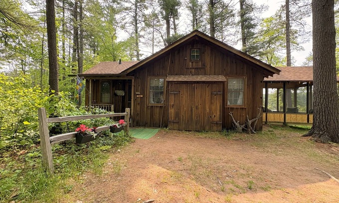 Boulder Junction Cabin | Singwakiki - Main Cabin on Nichols Lake