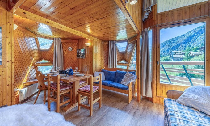 Val-d'Isere Apartment | Ski-In/Ski-Out Apartment with Loft and WiFi
