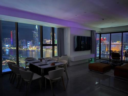 Thu Thiem Apartment | Skyline Serenity 3Br Luxury Villa 6 Star D1 RiverView