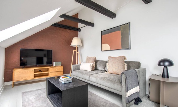 Copenhagen SV Apartment | Sleek Valby 3BR w/ W/D & Office, nr Valbyparken, by Blueground