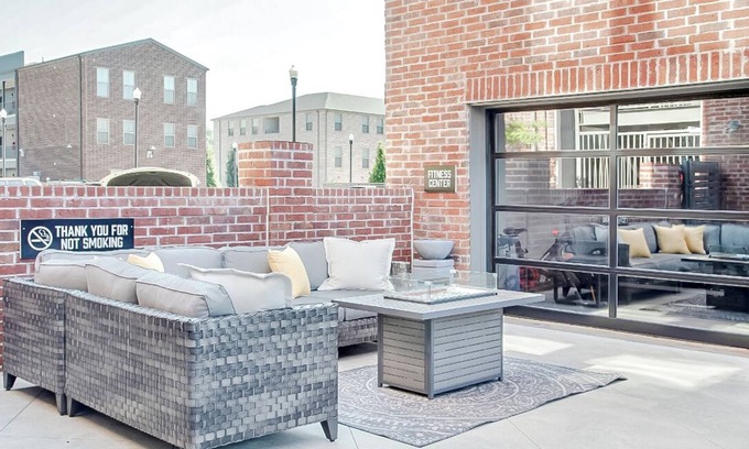 North Little Rock Apartment | Sleepover: Chic 1BD/1BA + Gym - Little Rock