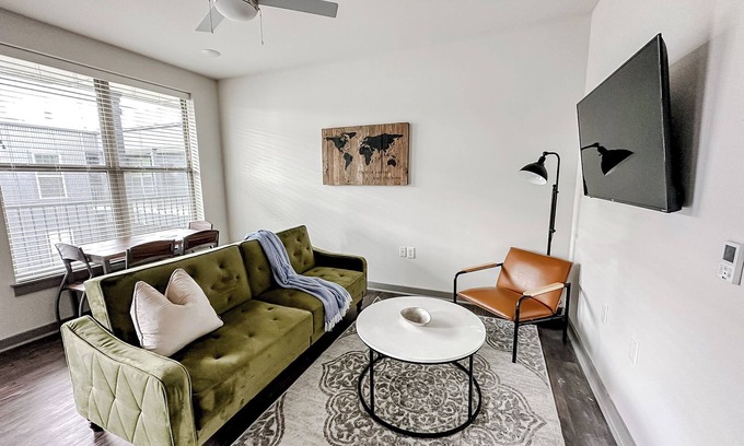 North Little Rock Apartment | Sleepover: Ideal 1BD/1BA + Gym - Little Rock