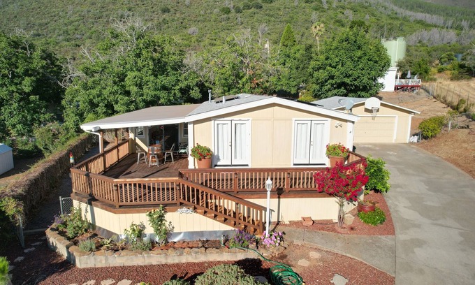 Kelseyville House | Sleeps 10, lake views, gameroom and more! Pet-friendly+free watercraft parking!