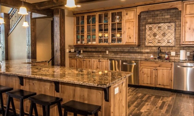 Fish Haven House | Sleeps 46 people (52 max), Parking for up to 10 vehicles, 13 bedrooms, 8.5 bathrooms, 3 levels, 1.