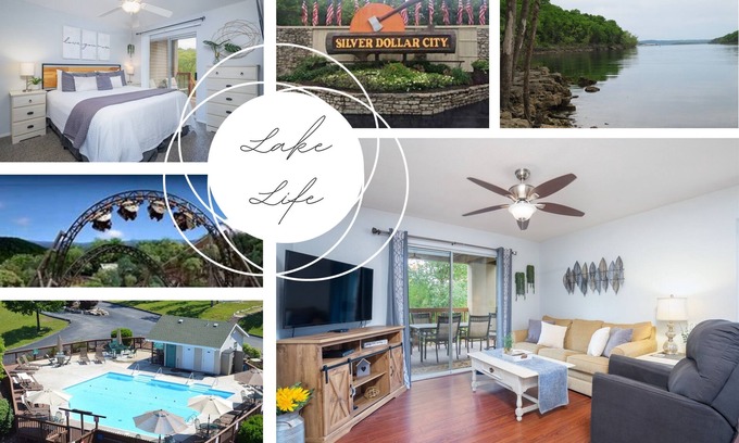 Indian Point Condo | Sleeps 8 | 2BR Condo | Pool + Hot tub | By SDC