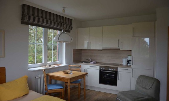Suddorf Apartment | Small, bright vacation apartment with a view of the mill