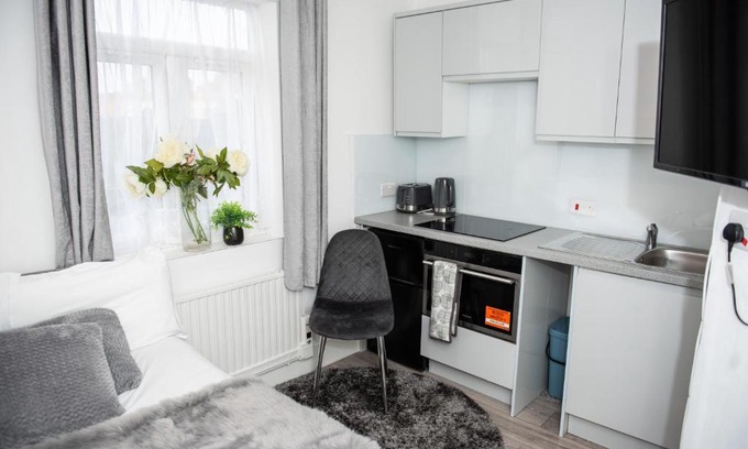 Kensal Green Apartment | Small But Cozy Studio, Great Tube Connection (D)