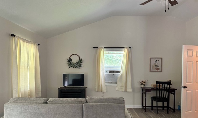 Big Sandy Cabin | Small cabin in wooded area, perfect for a secluded getaway